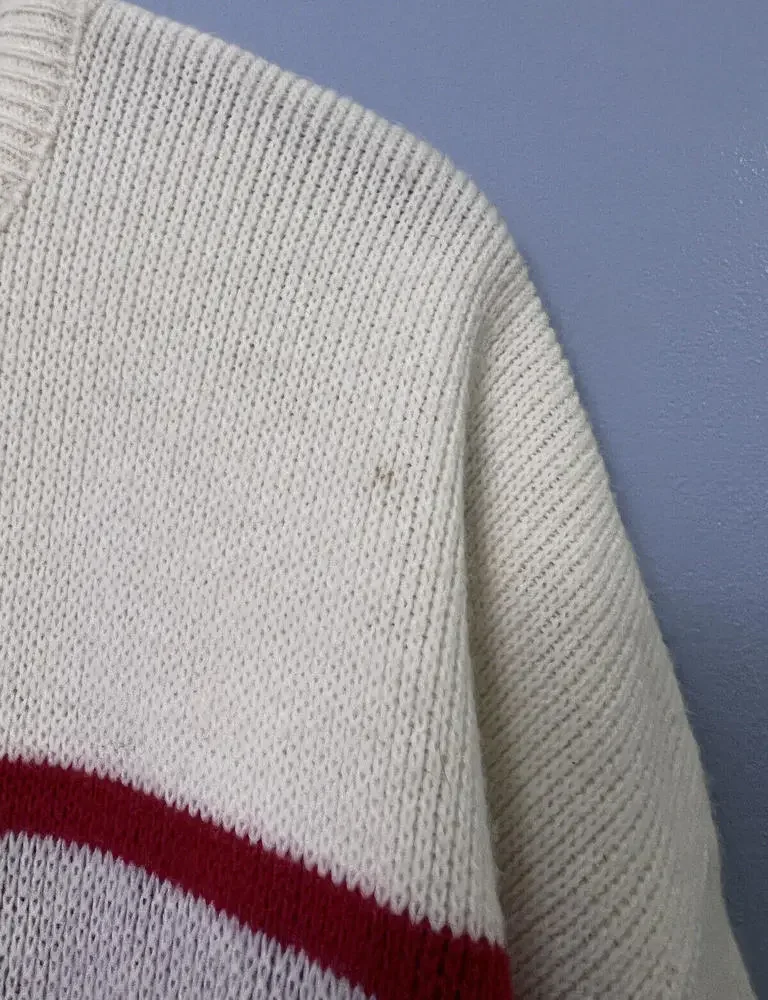 Vintage Cliff Engle LTD Washington Capitals NHL Hockey Sweater USA 80s Size XL - Picture 8 of 12